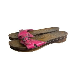 Dr. scholls pink one strap sandal